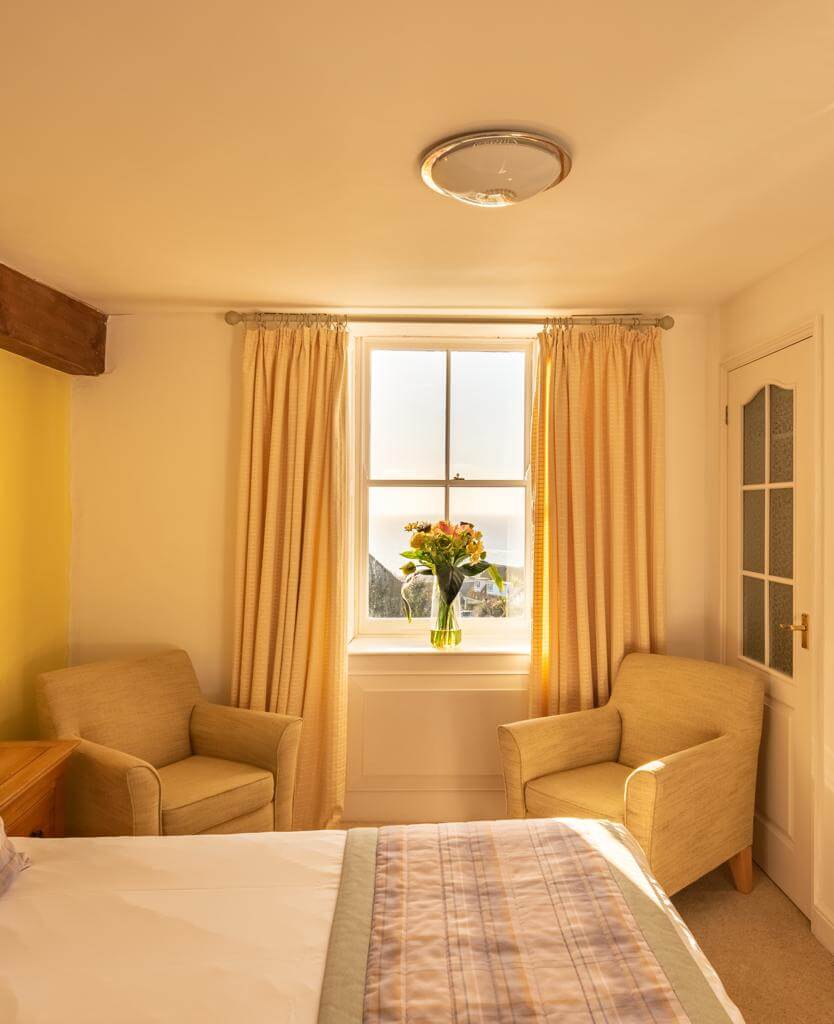 Manor West Bexington Standard Double Rooms with Sea View